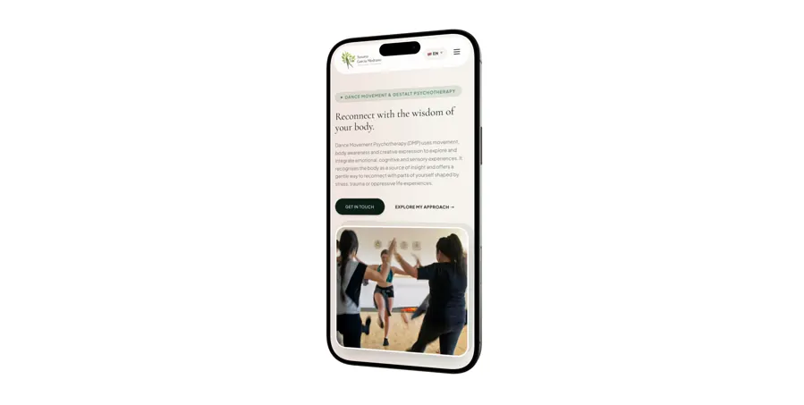 Susana Mobile Site Preview